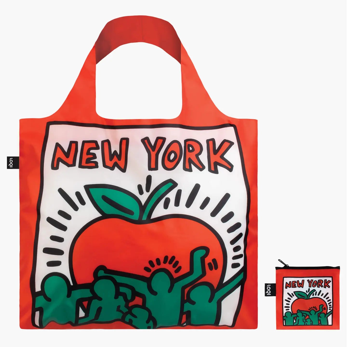 LOQI Keith Haring Tote Bag