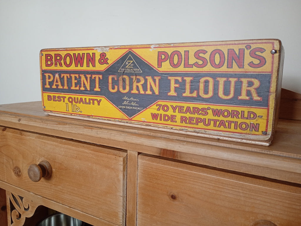 Vintage Style Wooden Kitchen Trug