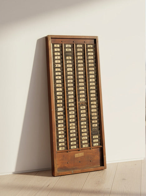 yorkshire mill clocking in board