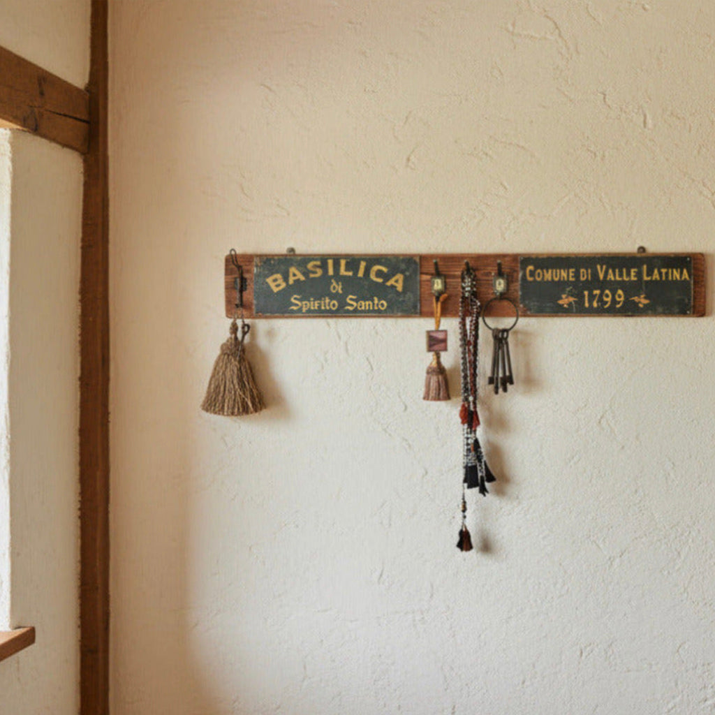 Gorgeous reclaimed wooden coat rack