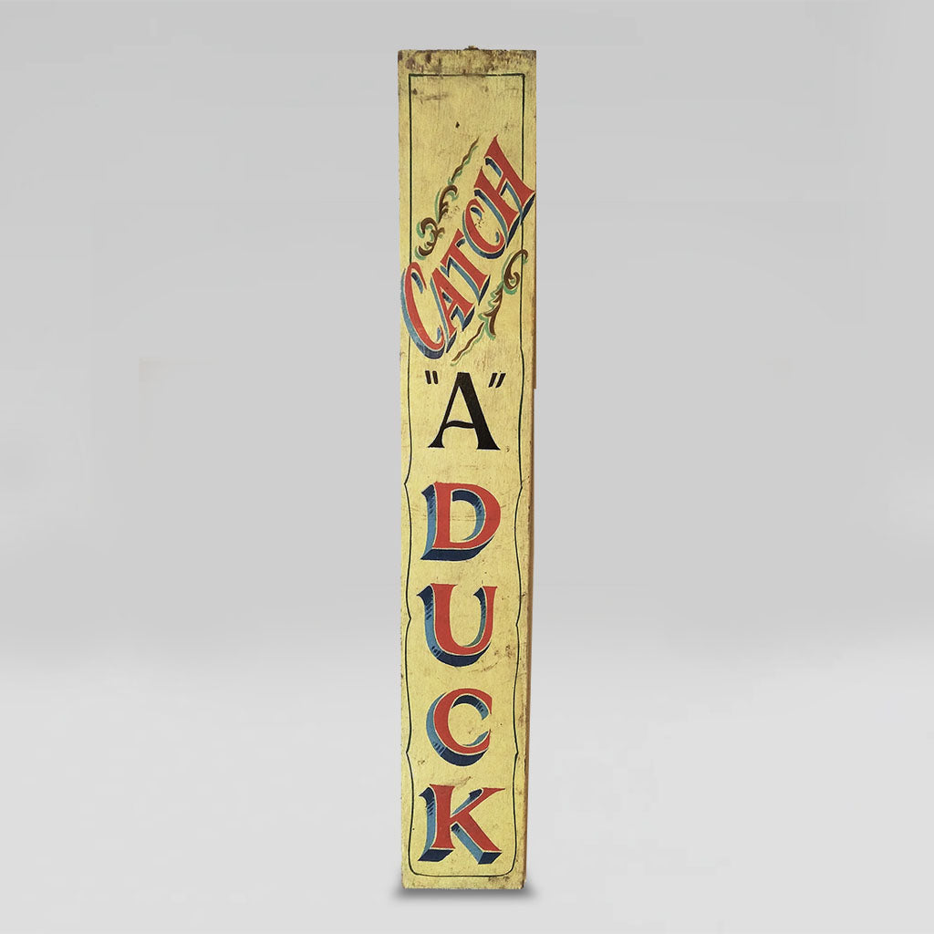 Catch a Duck Hook a Duck Fairground Sign