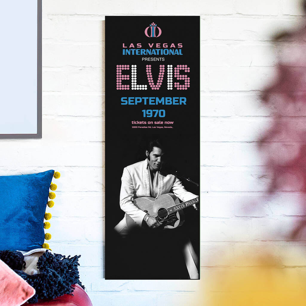 Personalised Concert Ticket Sign