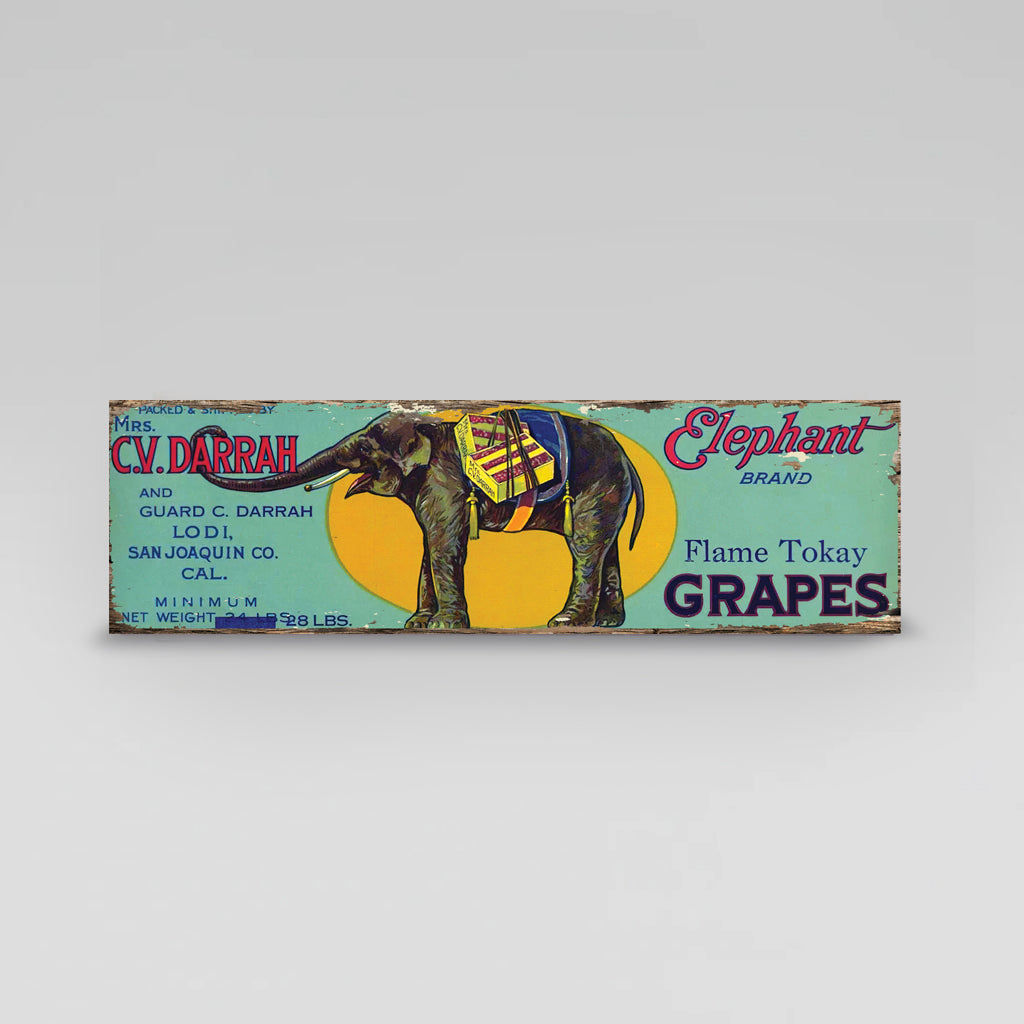 Vintage Style Wooden Kitchen Trug