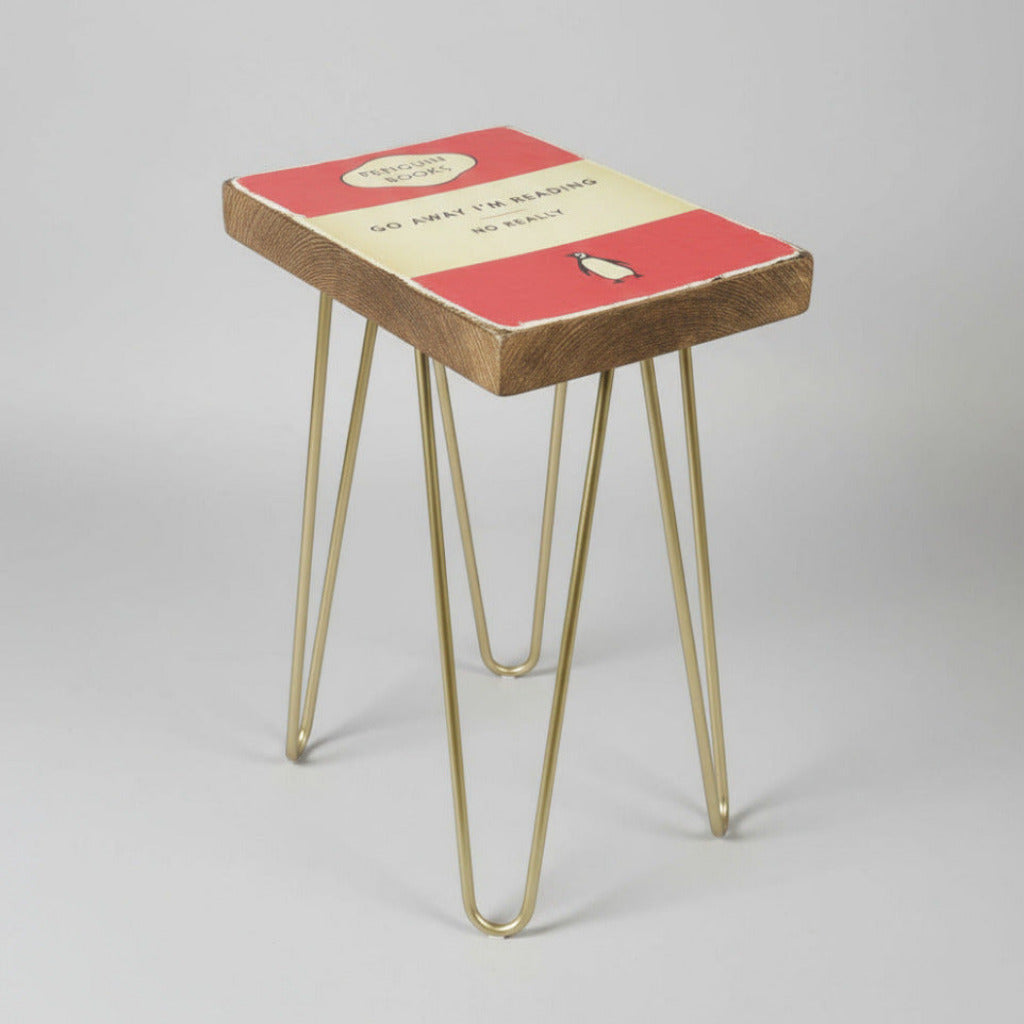 penguin book style table