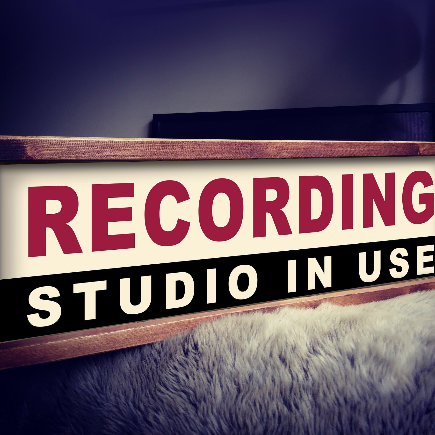 recording studio light box