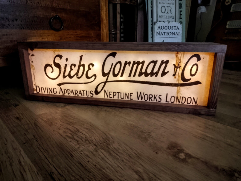 Siebe Gorman Divers Advertising  Lightbox