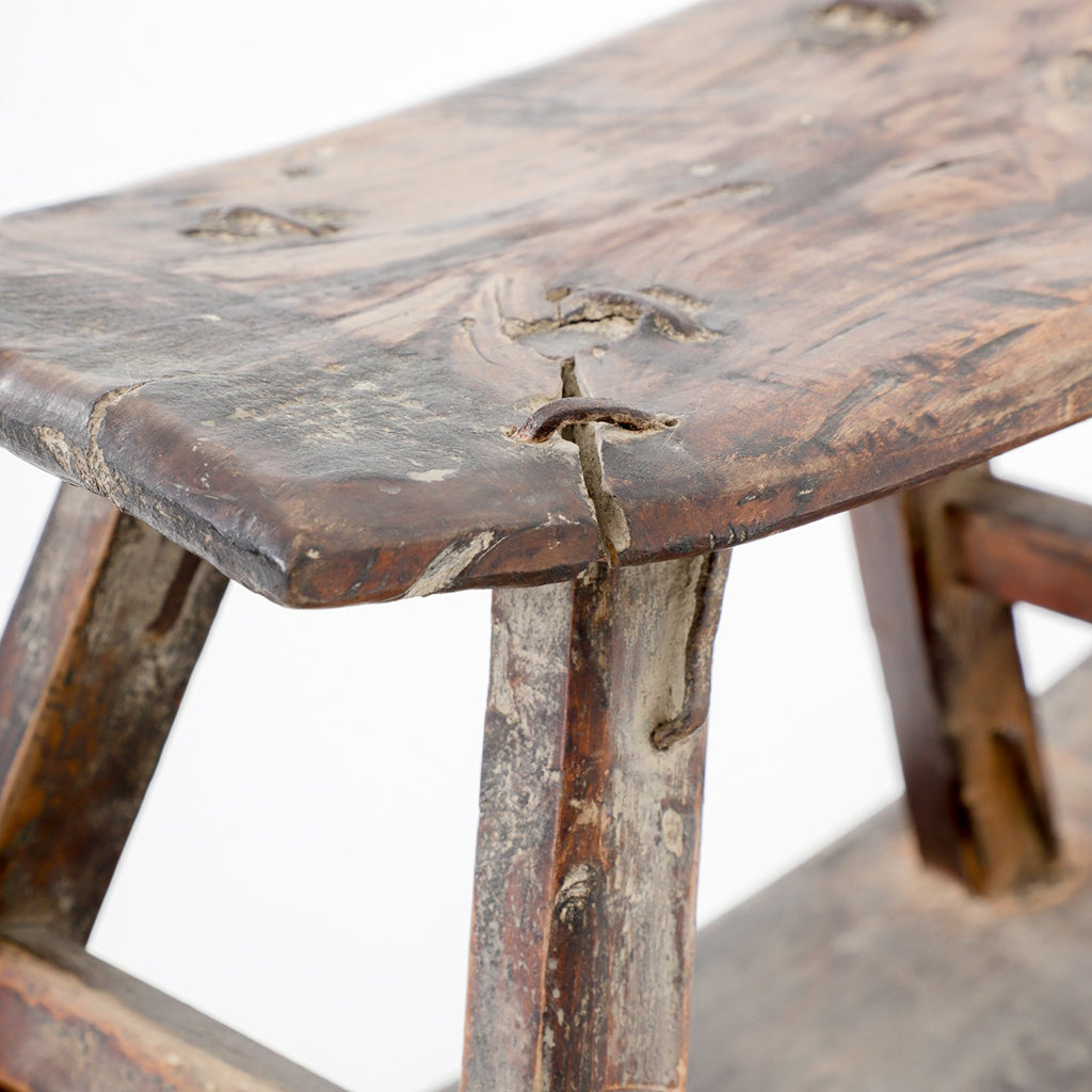 Chinese Rice Field See-Saw Stool