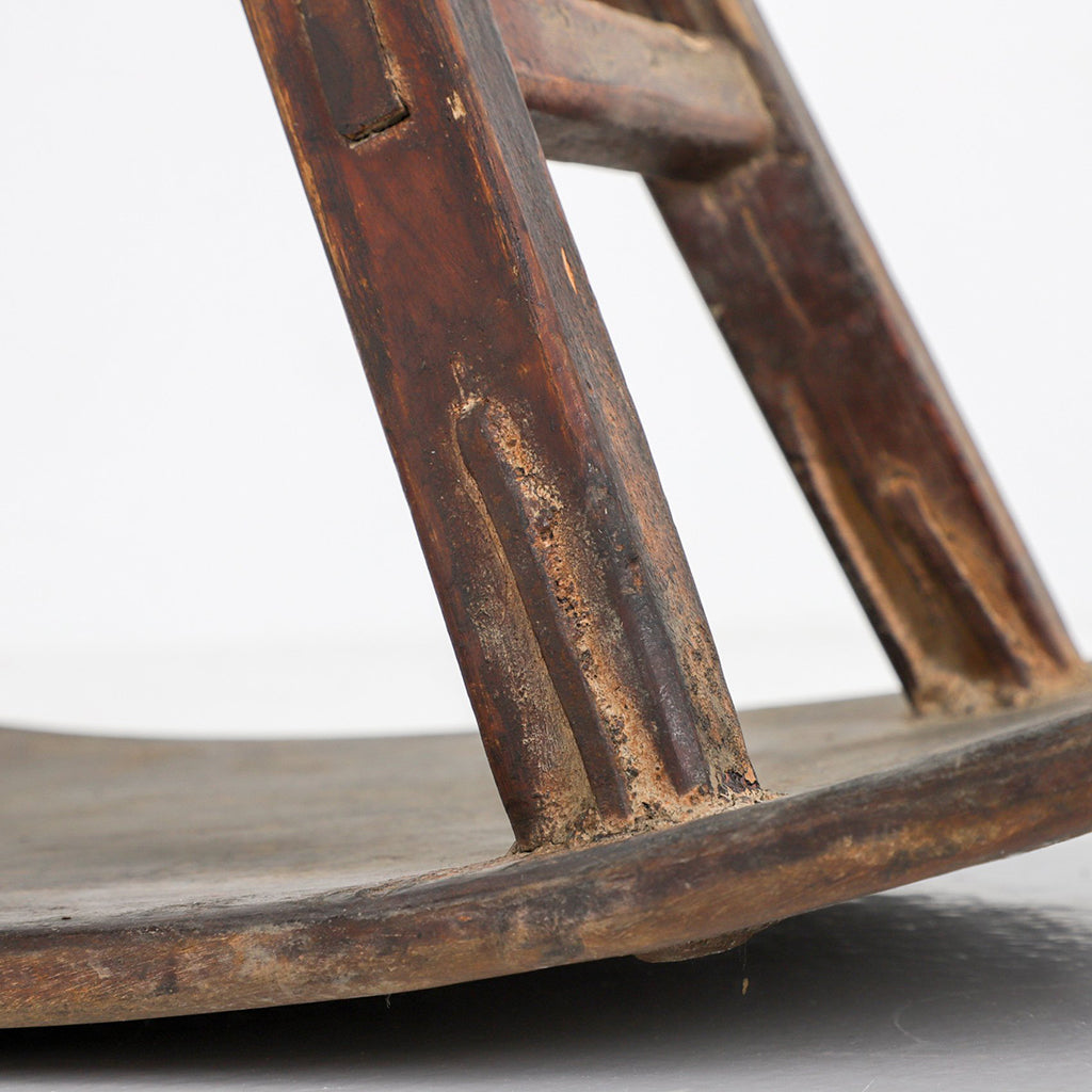 Chinese Rice Field See-Saw Stool